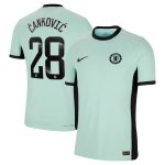 Chelsea chelsea wsl nike drittes vapor match trikot 2023-24 mit Čanković 28 aufdruck Trikot - Exklusive Chelsea Fußballbekleidung