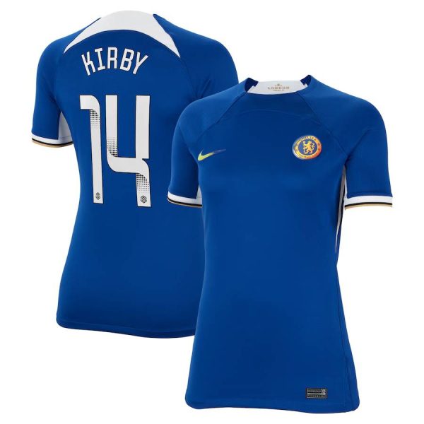 Chelsea chelsea wsl nike heimstadiontrikot 2023-24 – damen mit kirby 14-aufdruck Trikot - Exklusive Chelsea Fußballbekleidung