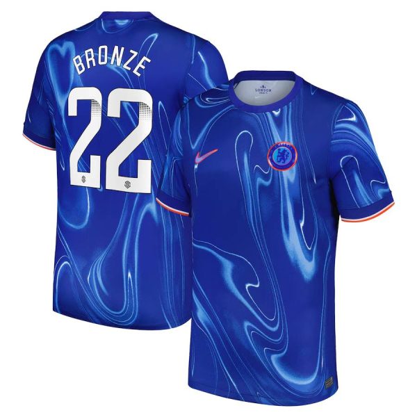 Chelsea chelsea wsl nike heimstadiontrikot 2024-25 mit bronze 22-aufdruck Trikot - Exklusive Chelsea Fußballbekleidung