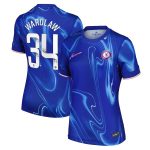 Chelsea chelsea wsl nike heimstadiontrikot 2024-25 – damen mit wardlaw 34-aufdruck Trikot - Exklusive Chelsea Fußballbekleidung