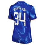 Chelsea chelsea wsl nike heimstadiontrikot 2024-25 – damen mit wardlaw 34-aufdruck Trikot - Exklusive Chelsea Fußballbekleidung