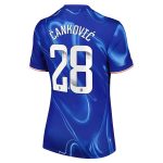 Chelsea chelsea wsl nike heimstadiontrikot 2024-25 – damen mit Čanković 28-aufdruck Trikot - Exklusive Chelsea Fußballbekleidung