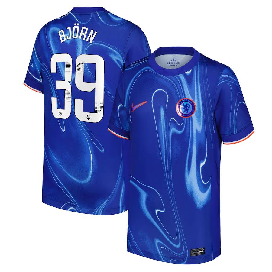 Chelsea chelsea wsl nike heimstadiontrikot 2024-25 – kinder mit björn 39-aufdruck Trikot - Exklusive Chelsea Fußballbekleidung